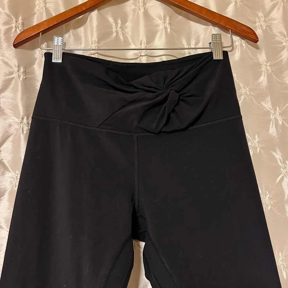 Lululemon Black Align High-Rise Tight 28" Twist Waist Leggings Ankle Full Length - Picture 6 of 16